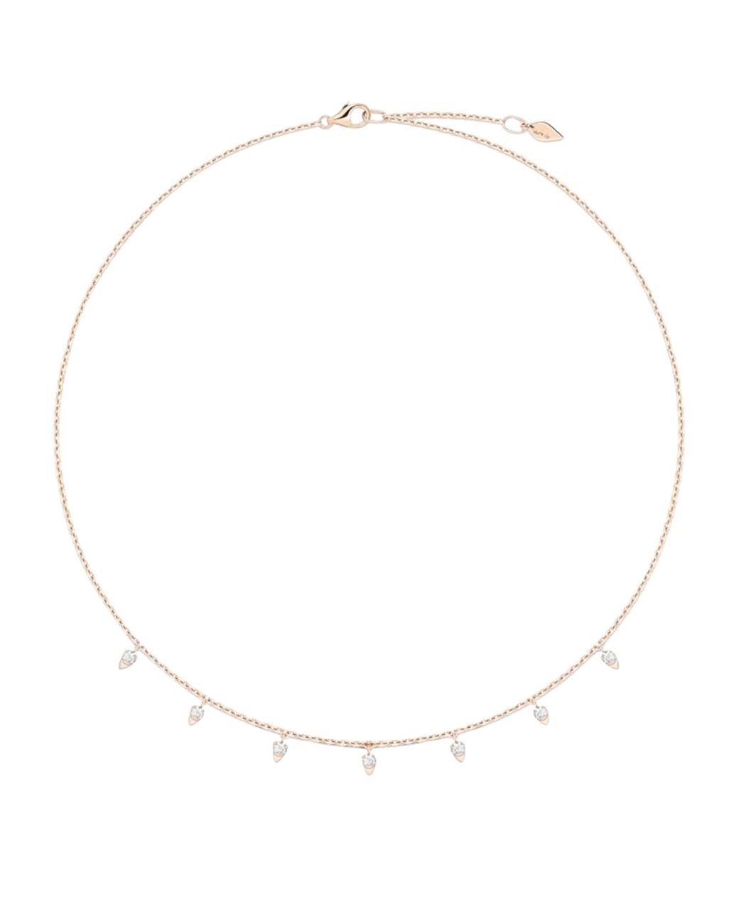 Piaget White Rose And Diamond Sunlight Choker Necklace