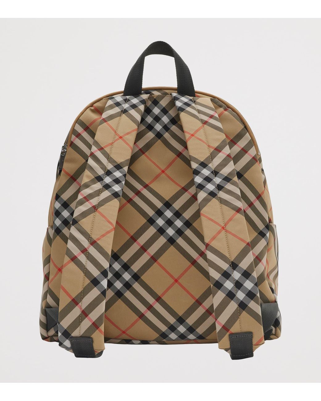 Burberry Brown Check Backpack for men
