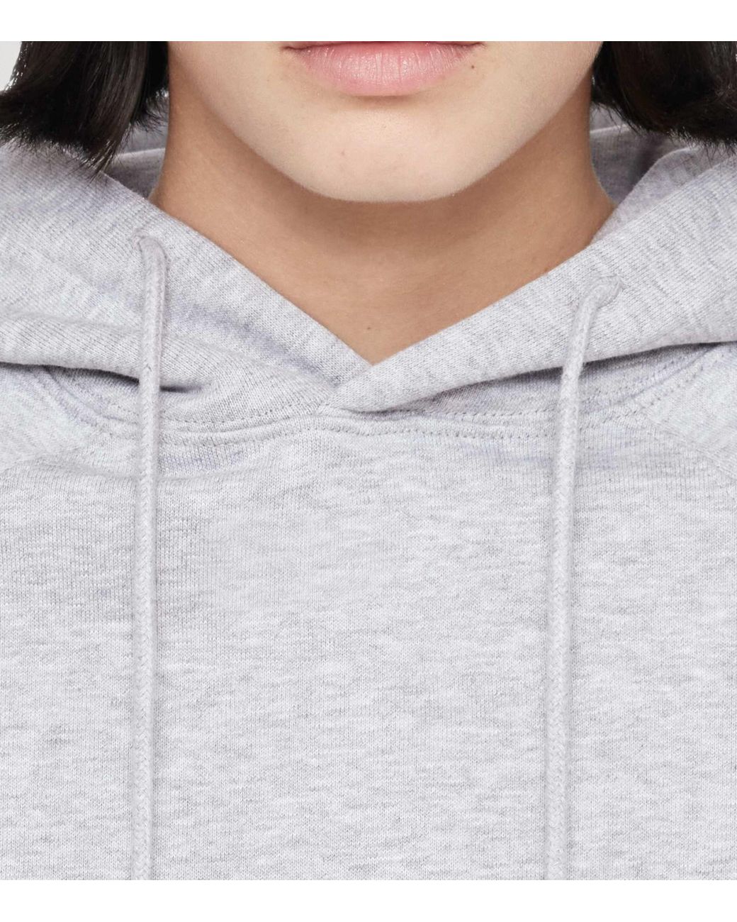 AllSaints White Organic Cotton Lily Hoodie