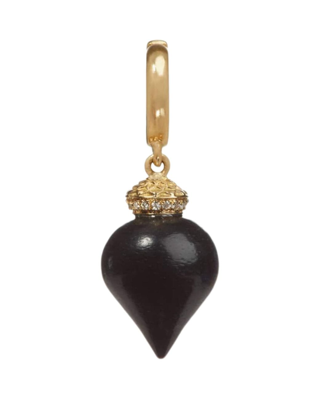 Annoushka Metallic And Diamond Touch Wood Charm