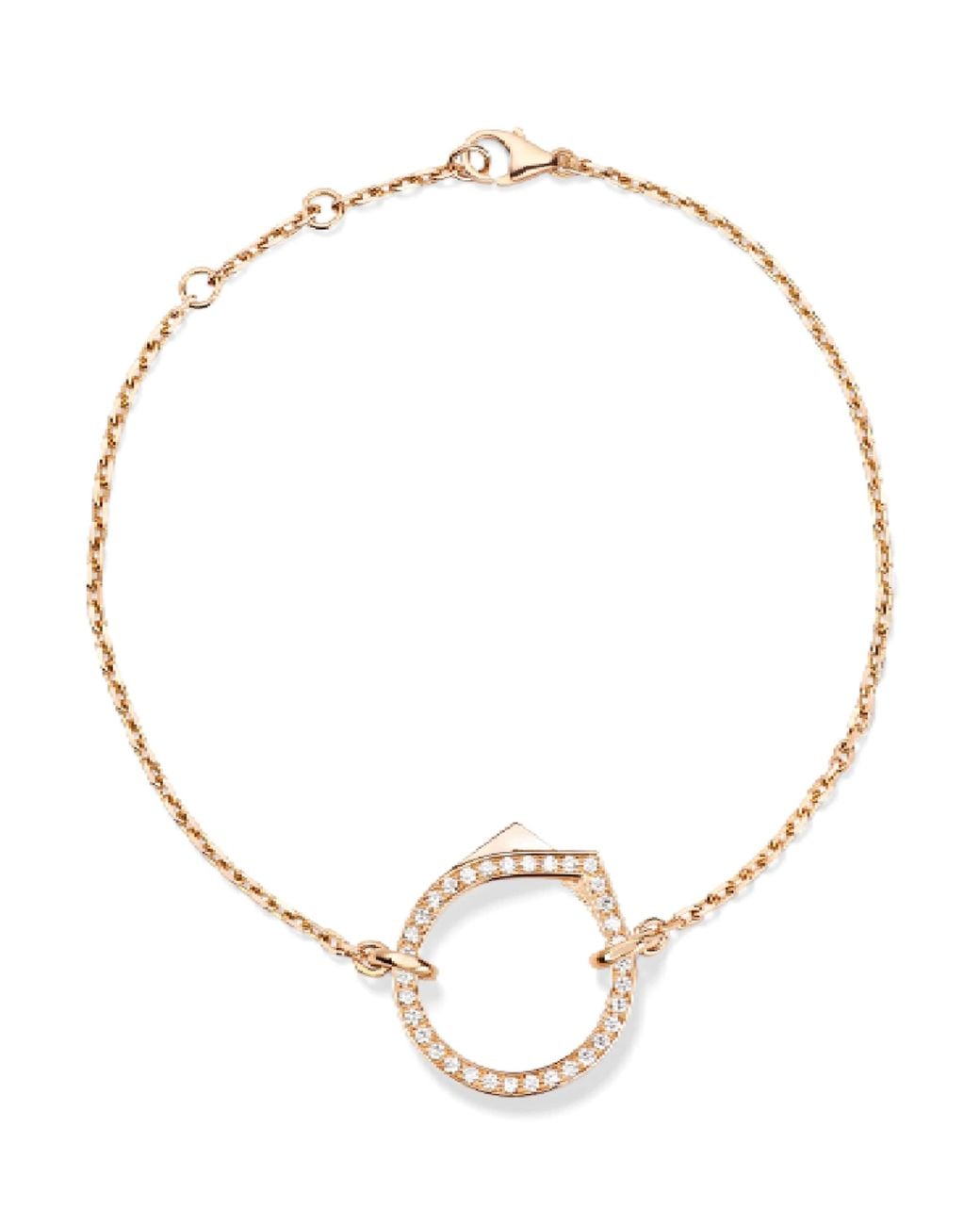 Repossi Metallic And Diamond Antifer Bracelet