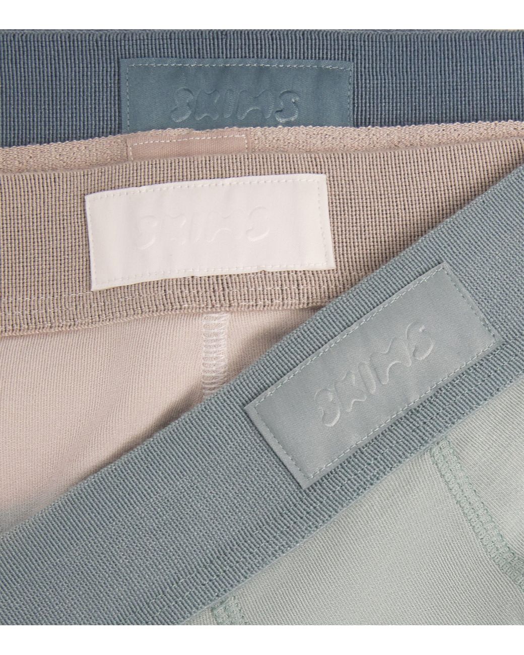 Skims Gray Stretch-Jersey Boxer Briefs for men