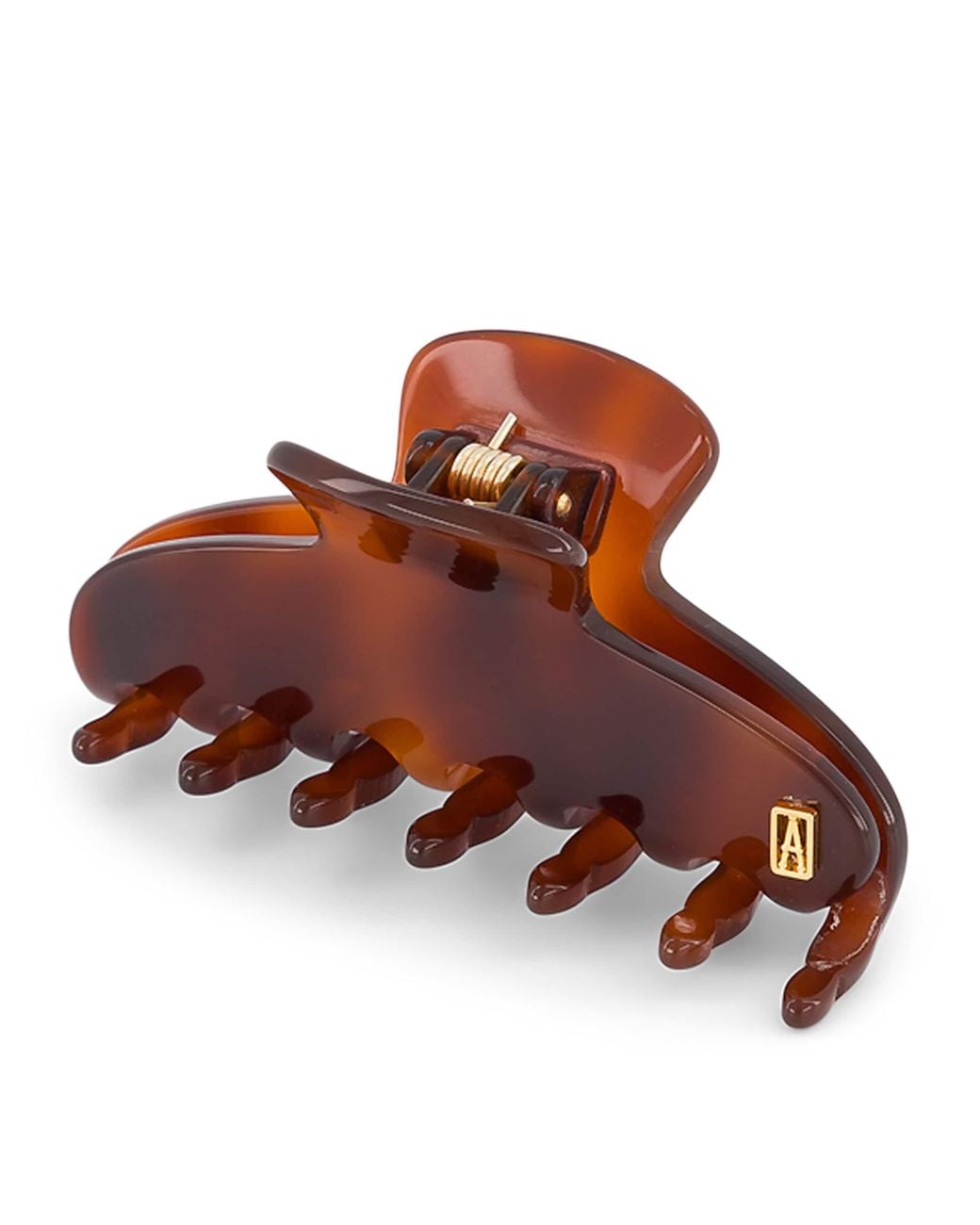 Alexandre De Paris Brown Timeless Saint Germain Claw Hair Clip