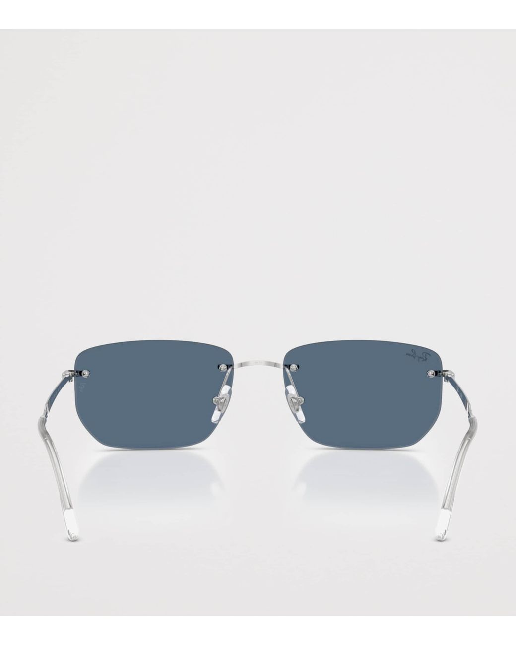 Ray-Ban Blue Rb3768 Metal Irregular Sunglasses