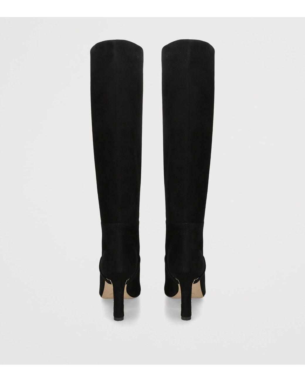 JENNIFER CHAMANDI Black Suede Samuele Knee-High Boots 85