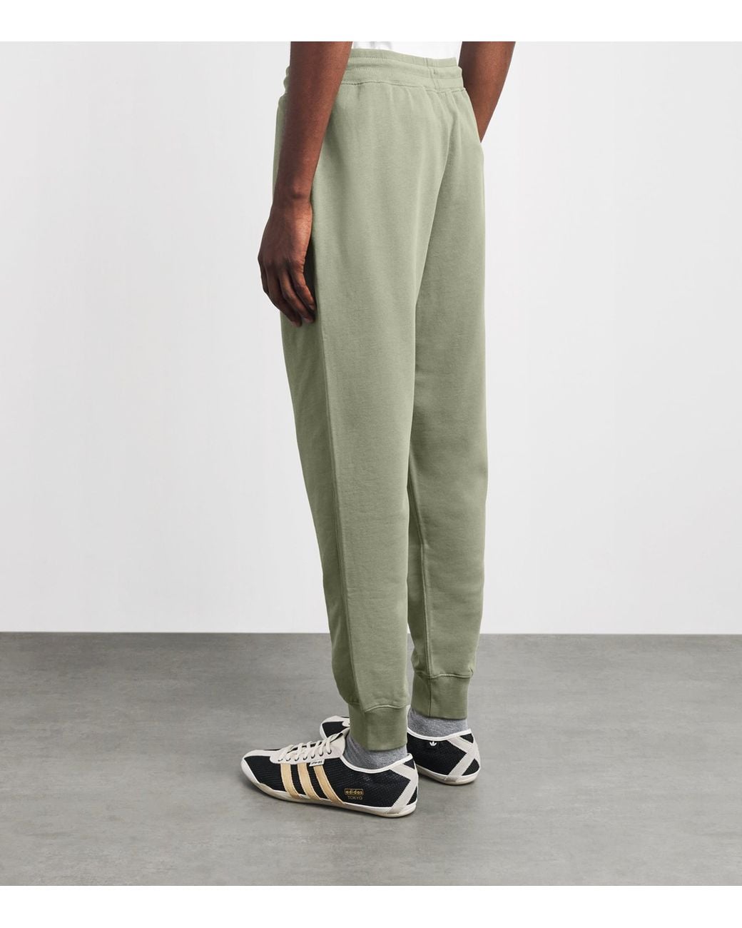 Canada Goose Green Organic Cotton Loon Sweatpants for men