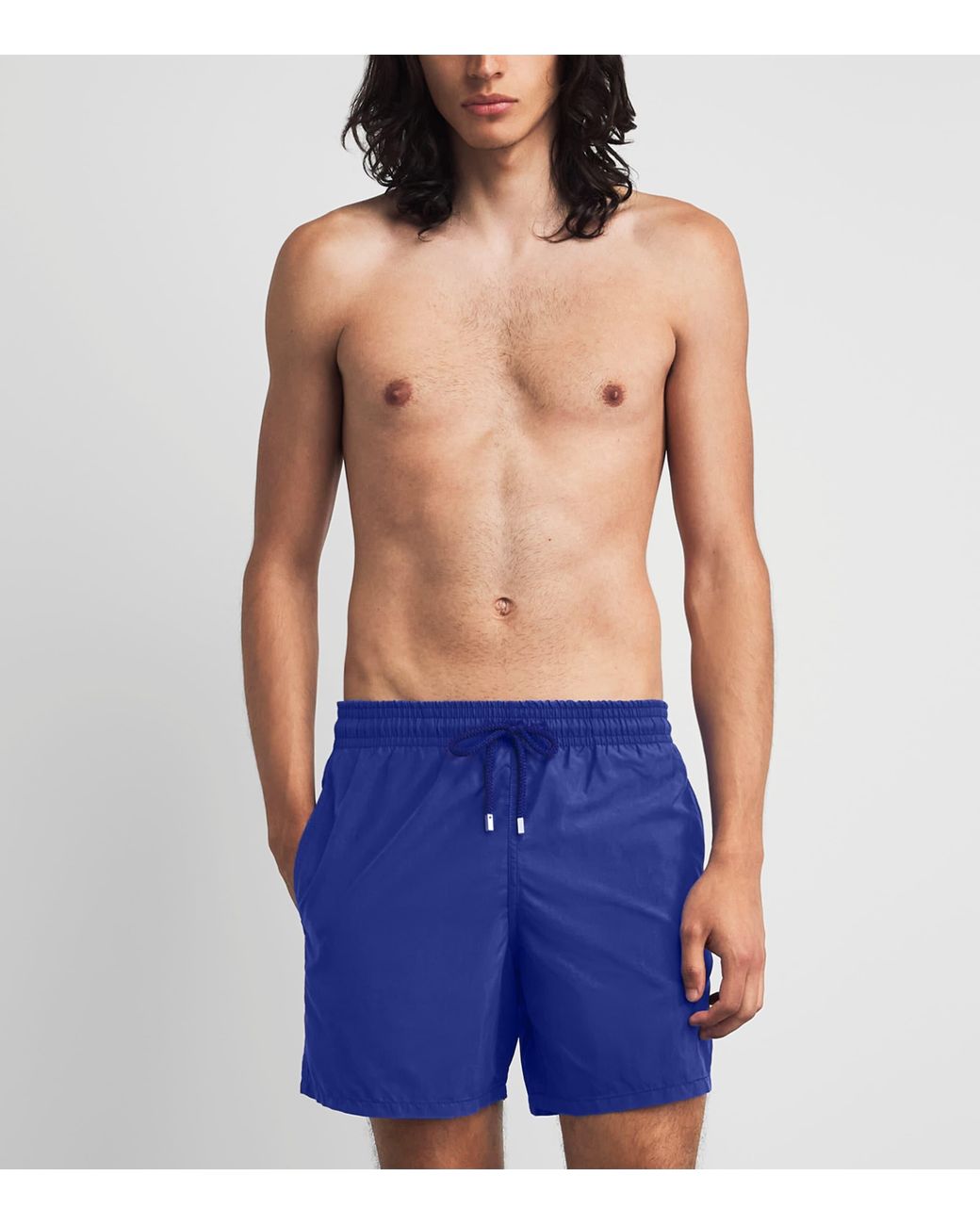 Vilebrequin Blue Moorea Swim Shorts for men