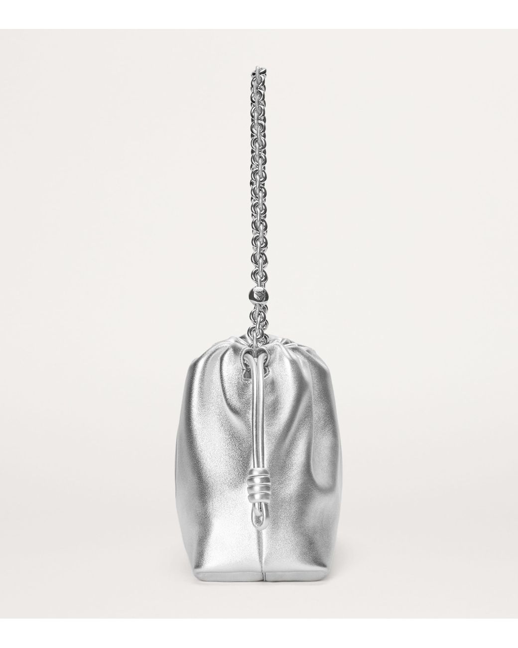Loewe Medium Metallic Leather Flamenco Purse