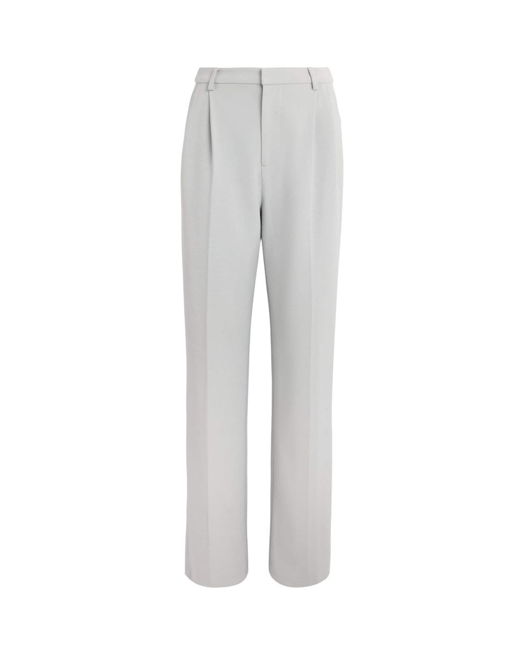 Huishan Zhang Gray Crepe Lucian Tailored Trousers