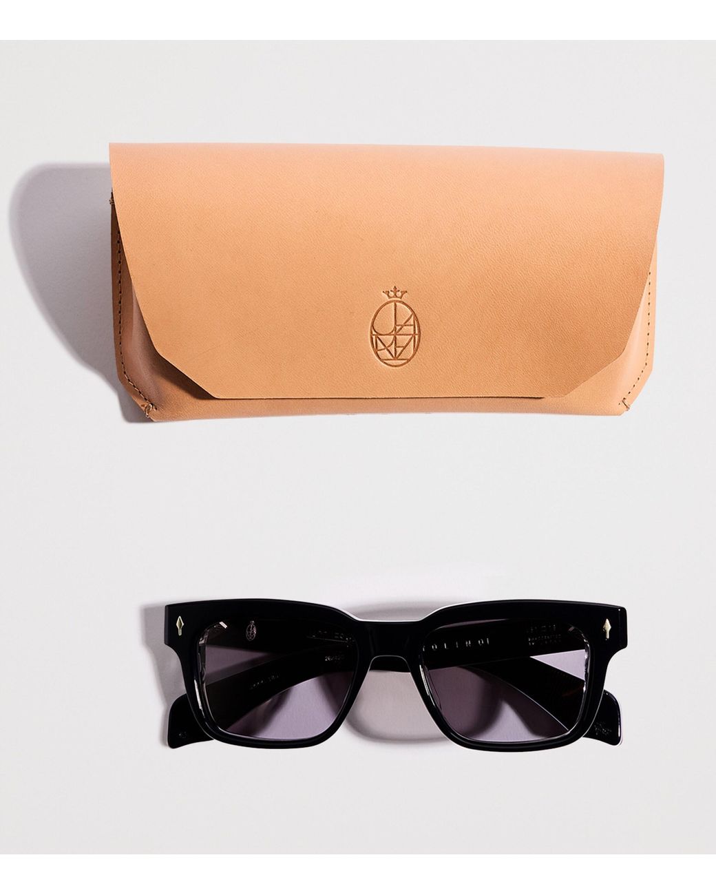 Jacques Marie Mage Black Acetate Molino Sunglasses for men