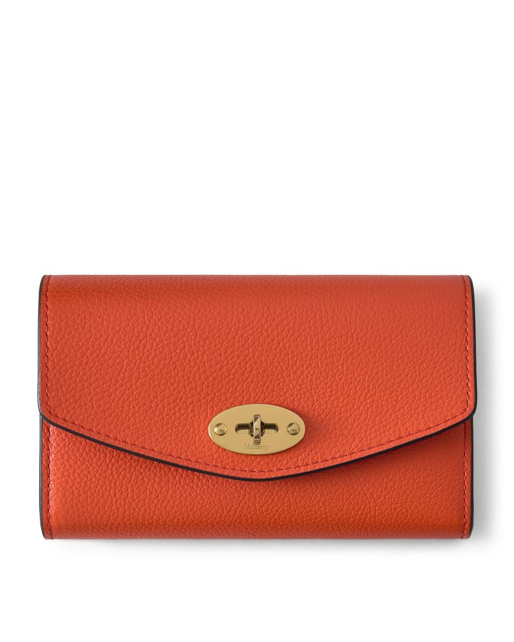Mulberry Red Medium Leather Darley Wallet
