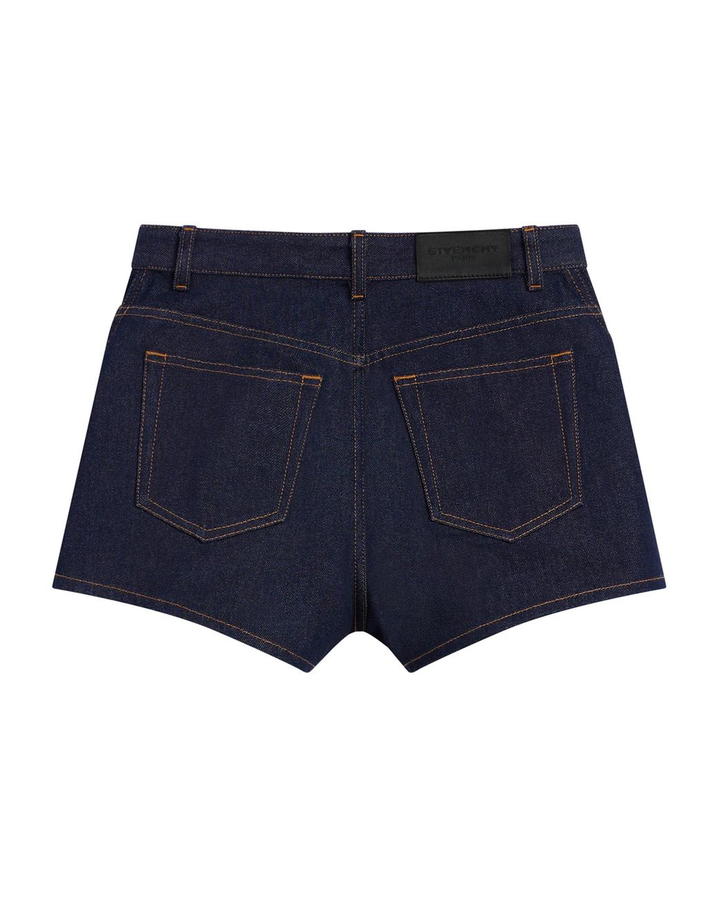 Givenchy Blue Denim Pinch Shorts
