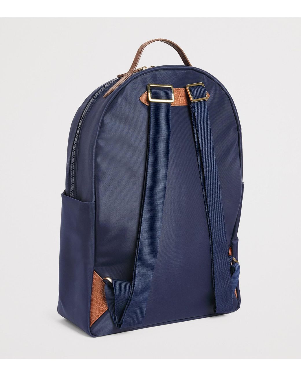 Harrods Blue Nylon Backpack