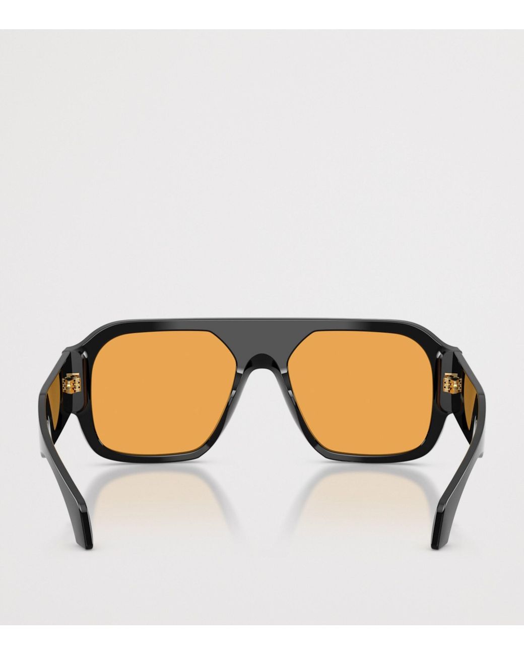 Versace Black Acetate Ve4508U Square Sunglasses for men