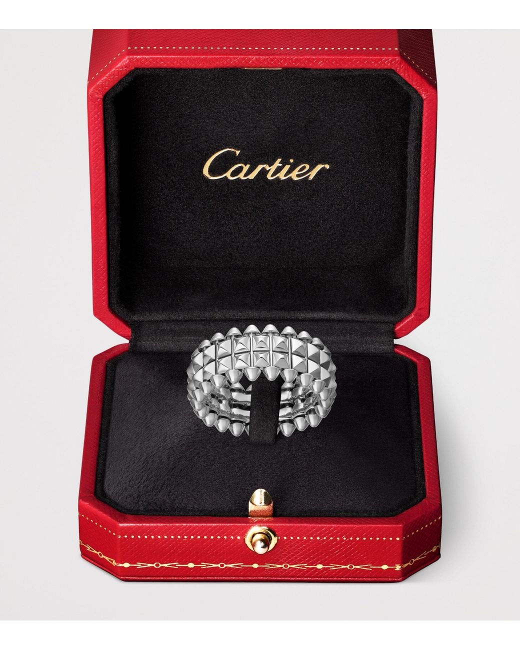 Cartier Metallic Double Clash De Ring