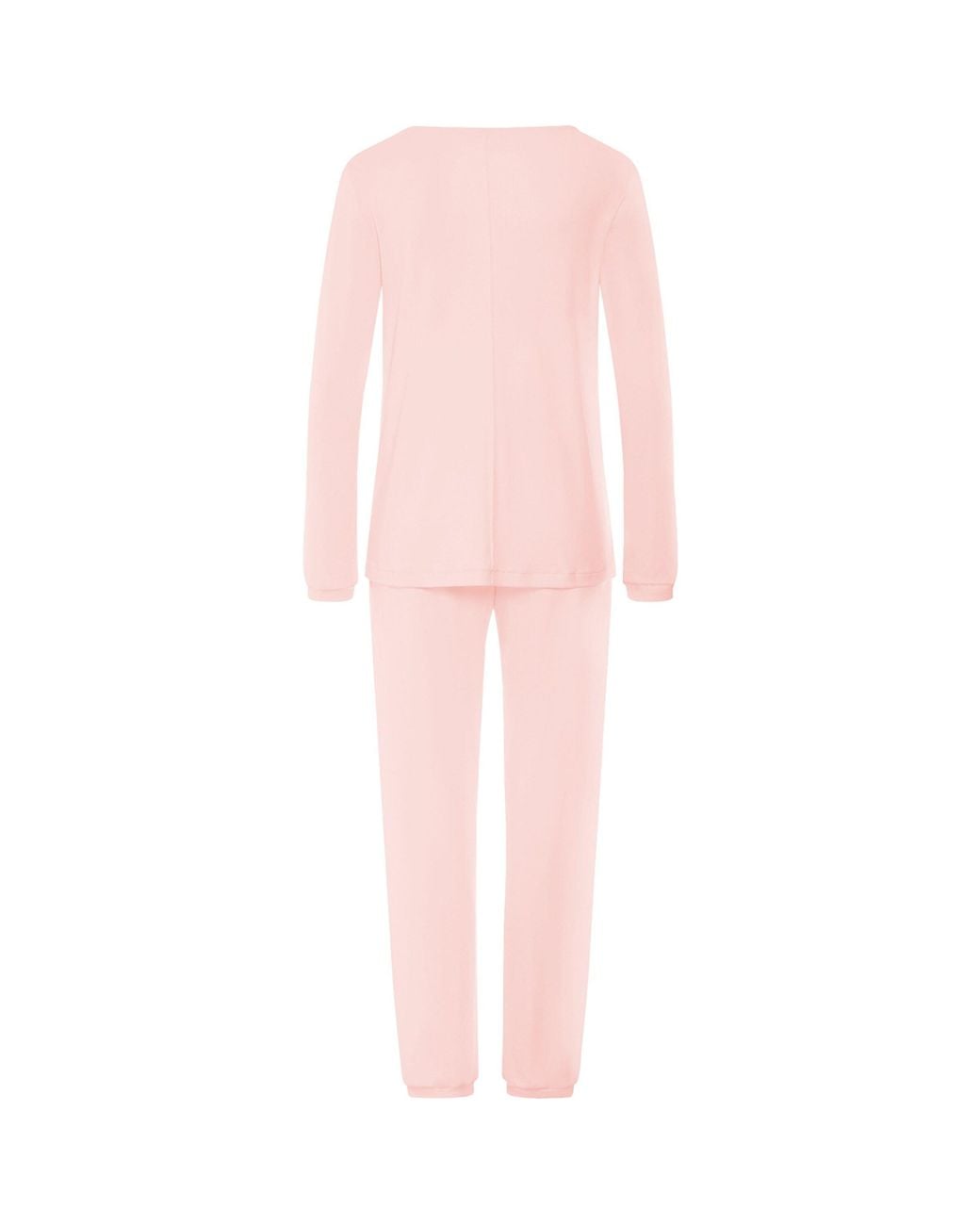 Hanro Pink Cotton Franca Pyjama Set