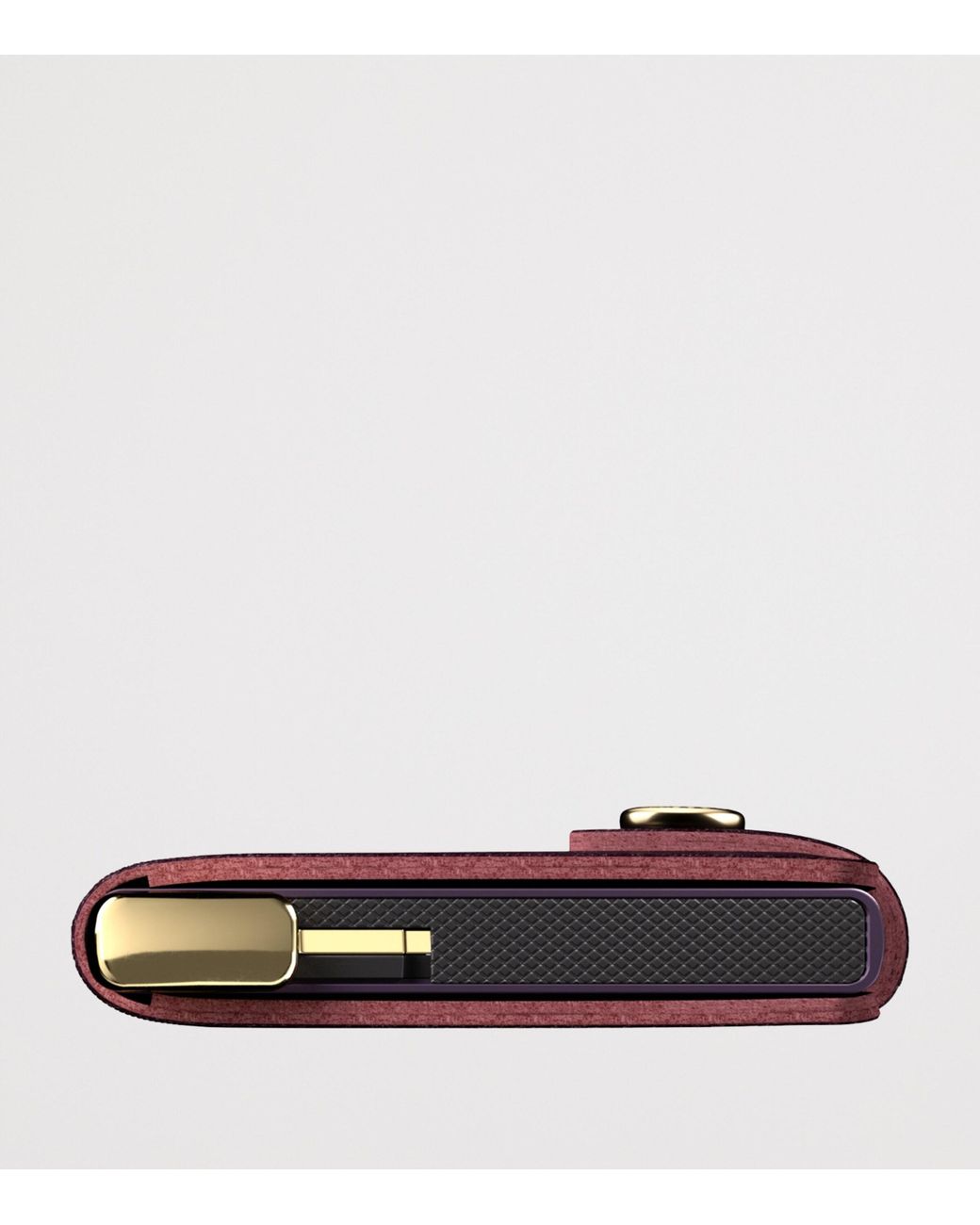 Secrid Purple Basco Leather Miniwallet for men
