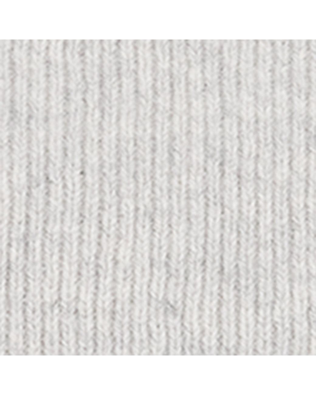 Le Bonnet White Lambswool Classic Scarf for men