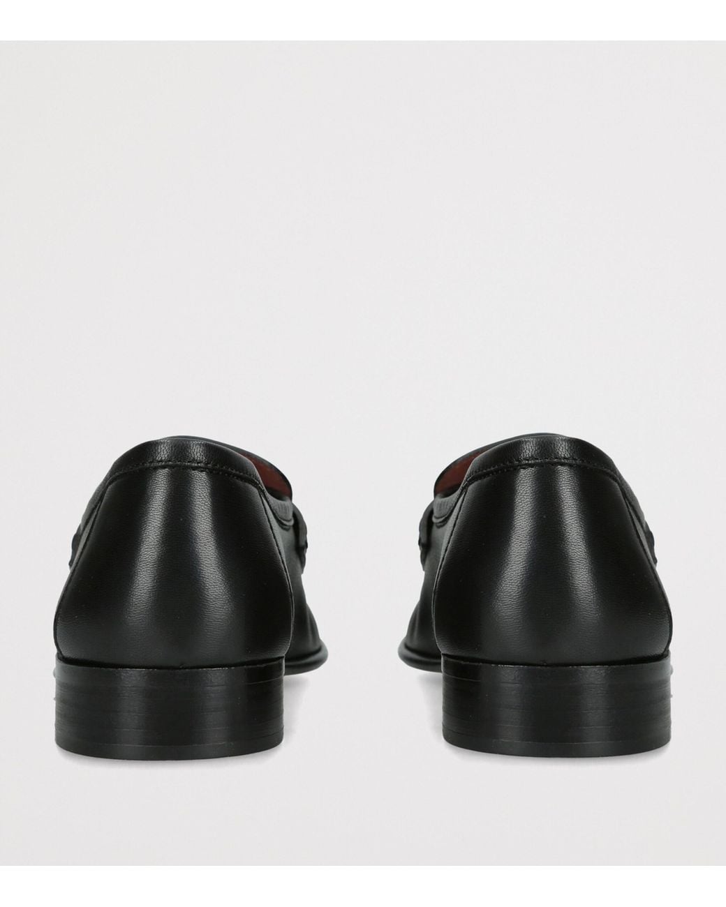 Chloé Black Lambskin Letti Loafers