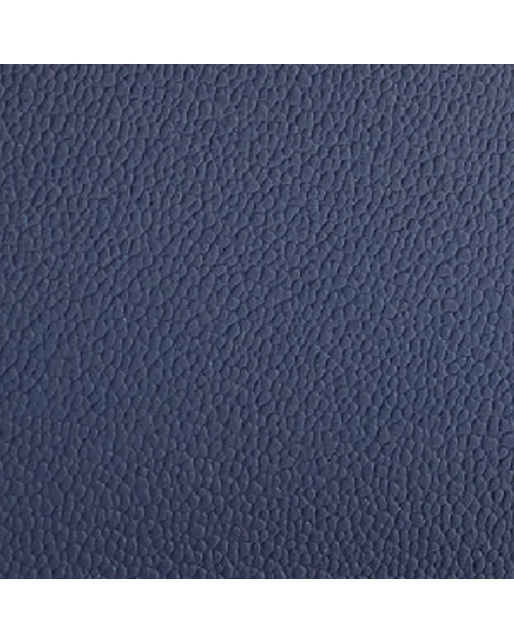 BVLGARI Blue Leather Bifold Wallet