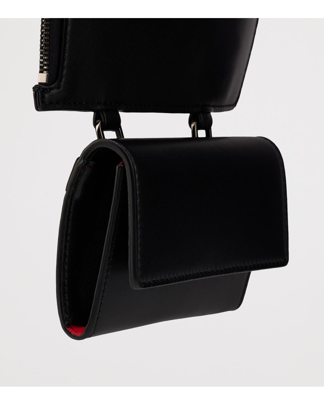 Christian Louboutin Black Tactical Leather Harness for men
