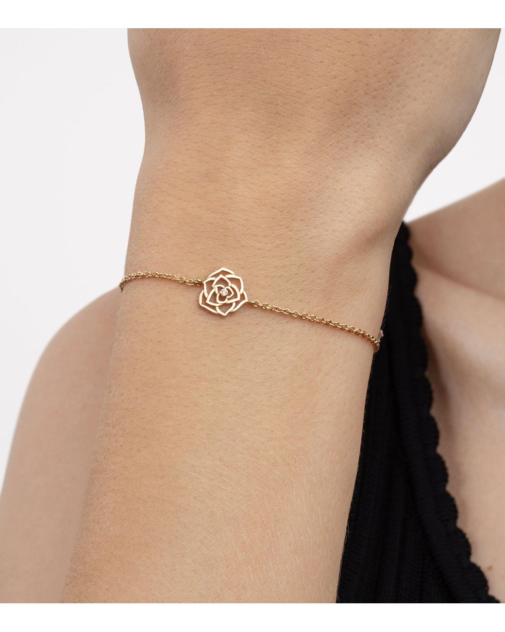 Piaget Natural Rose And Diamond Rose Bracelet