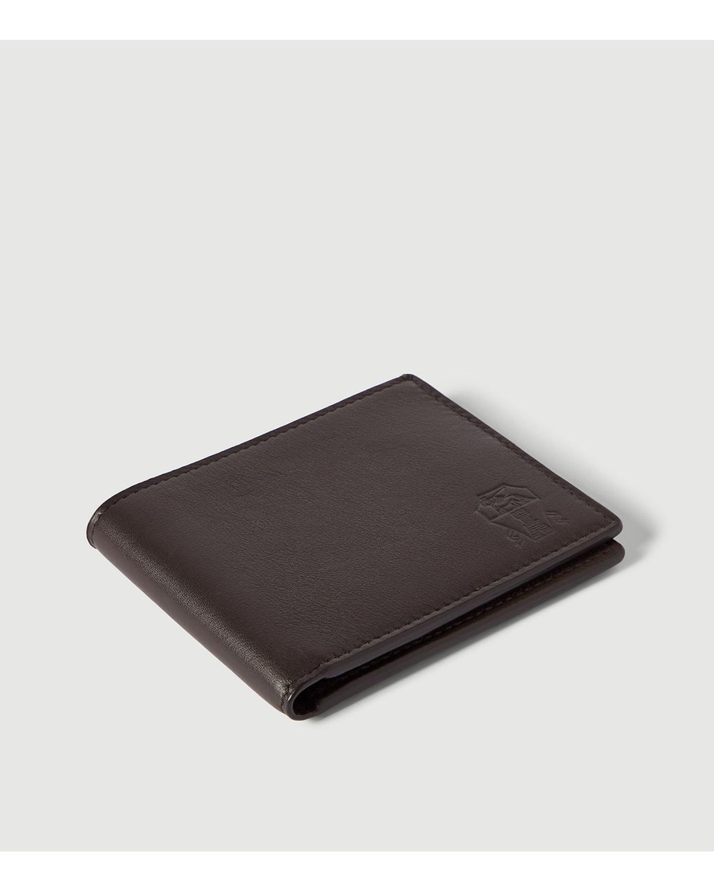 Brunello Cucinelli Black Leather Bifold Wallet for men
