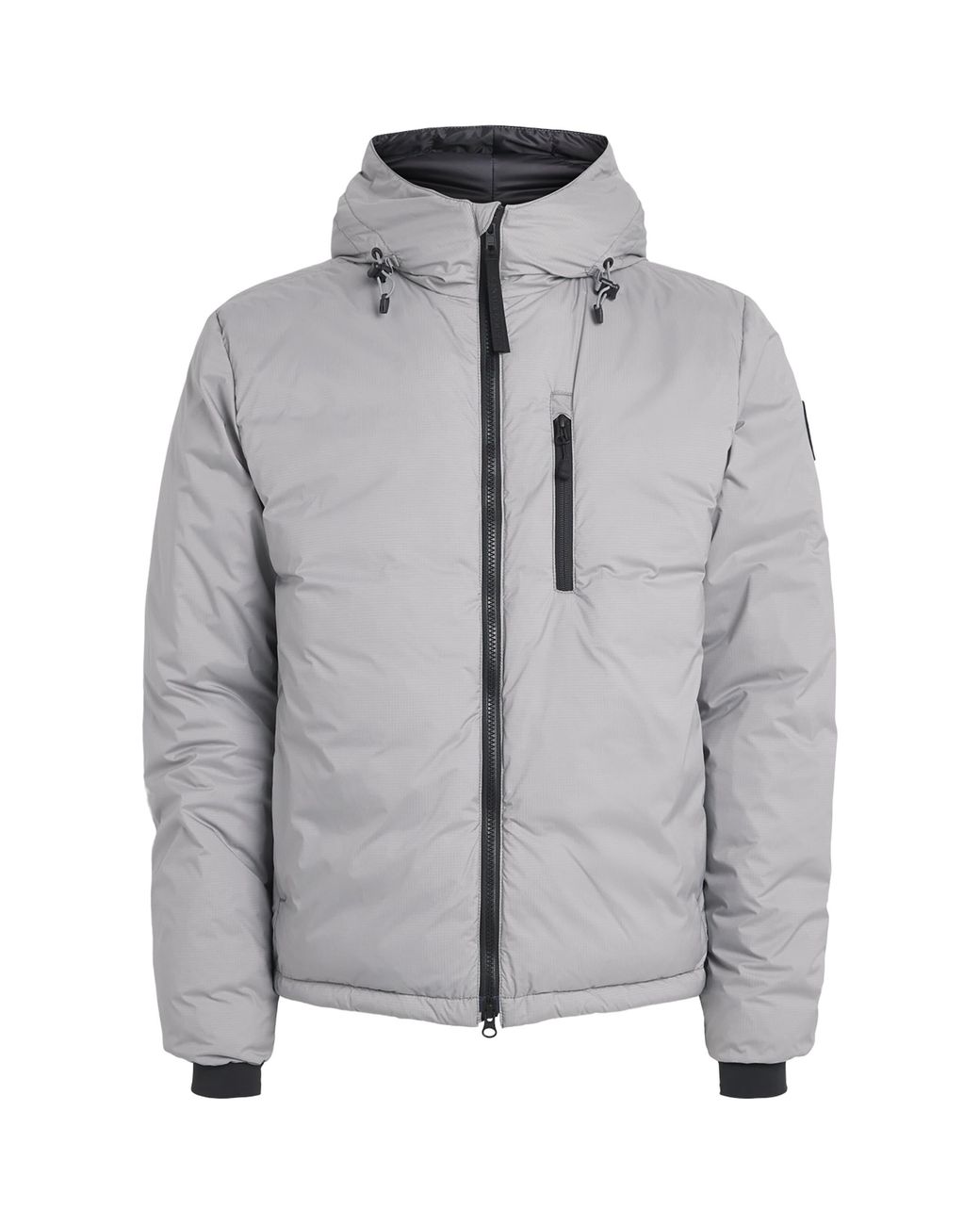 Canada Goose Gray Lodge Hooded Jacket for men