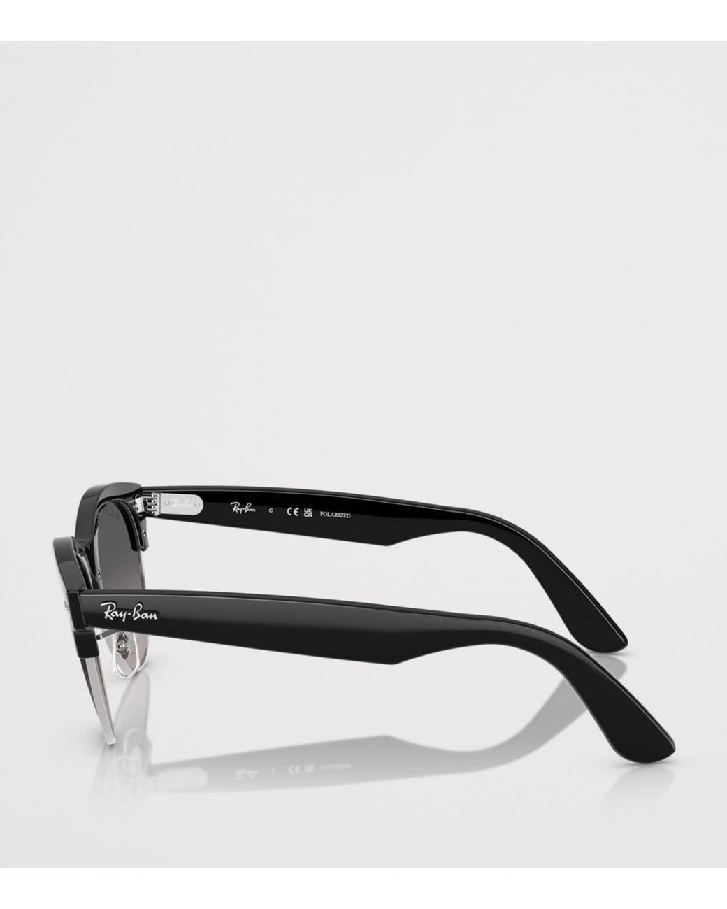 Ray-Ban Black Rb2341 Clubmaster Way Square Sunglasses