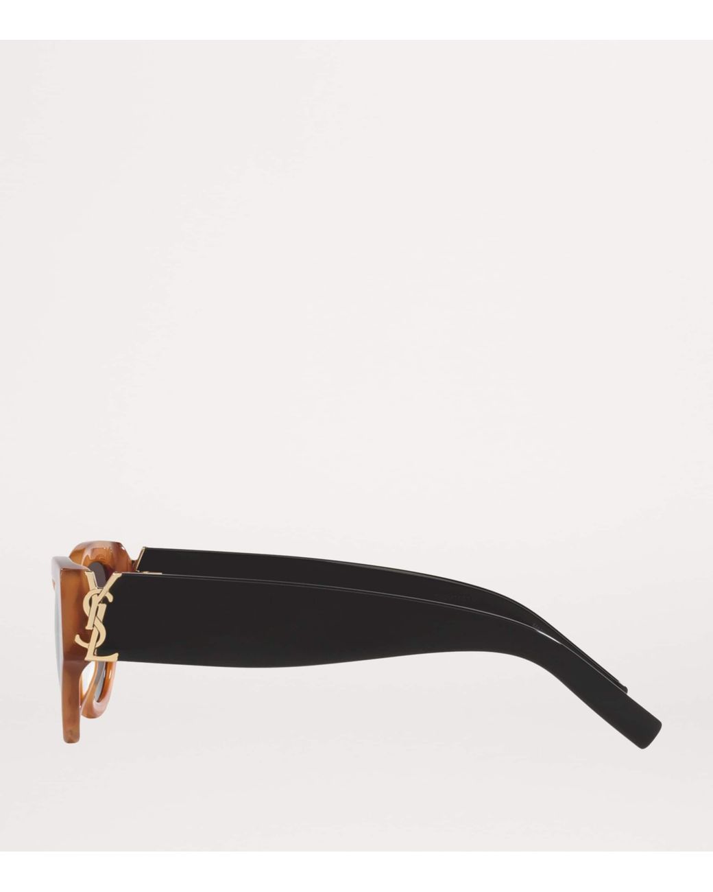 Saint Laurent Brown Acetate Sl M94 Sunglasses