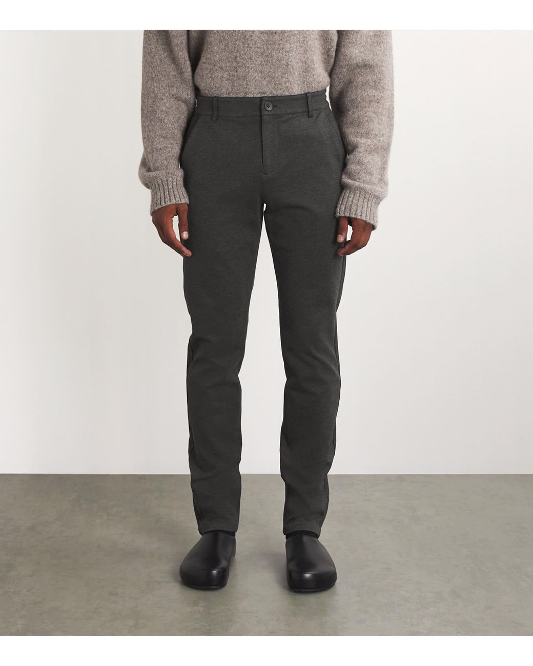 PAIGE Gray Stafford Slim Chinos for men