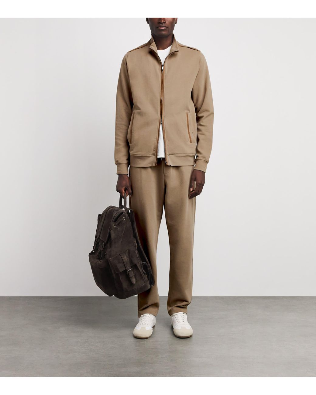 Pal Zileri Natural Cotton-Blend Drawstring Sweatpants for men