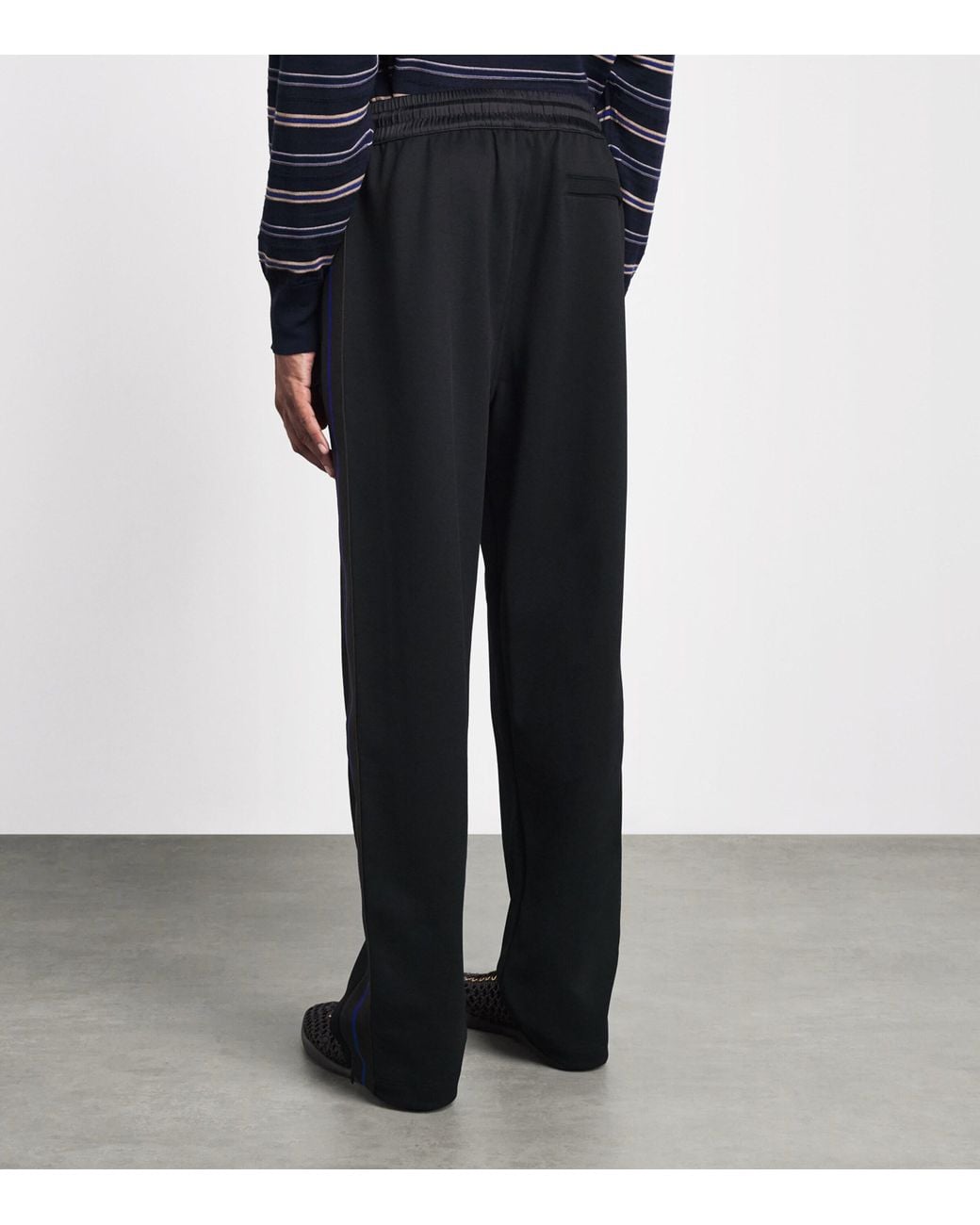 Wales Bonner Black Form Track Pants for men