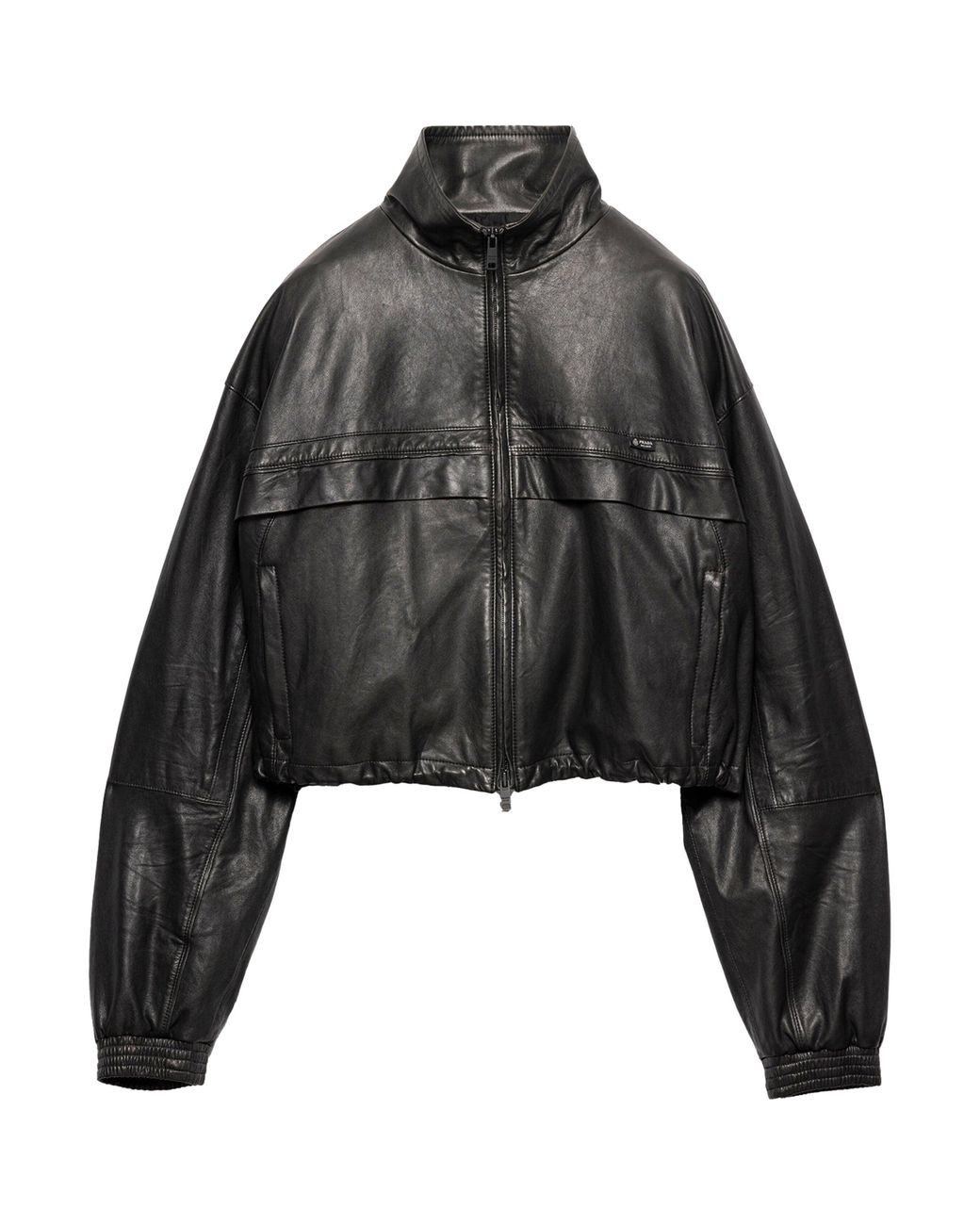 Prada Black Nappa Leather Jacket