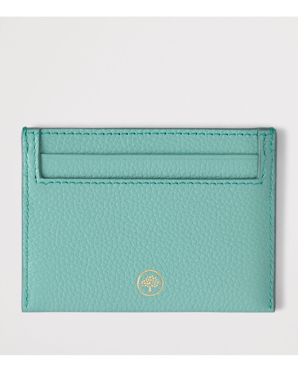 Mulberry Green Leather Continental Card Holder