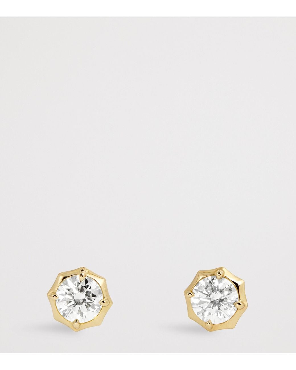 Jade Trau Metallic And Diamond Sophisticate Studs