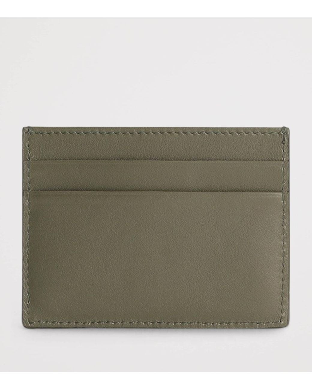 Dolce & Gabbana Green Plongé Calfskin Card Holder