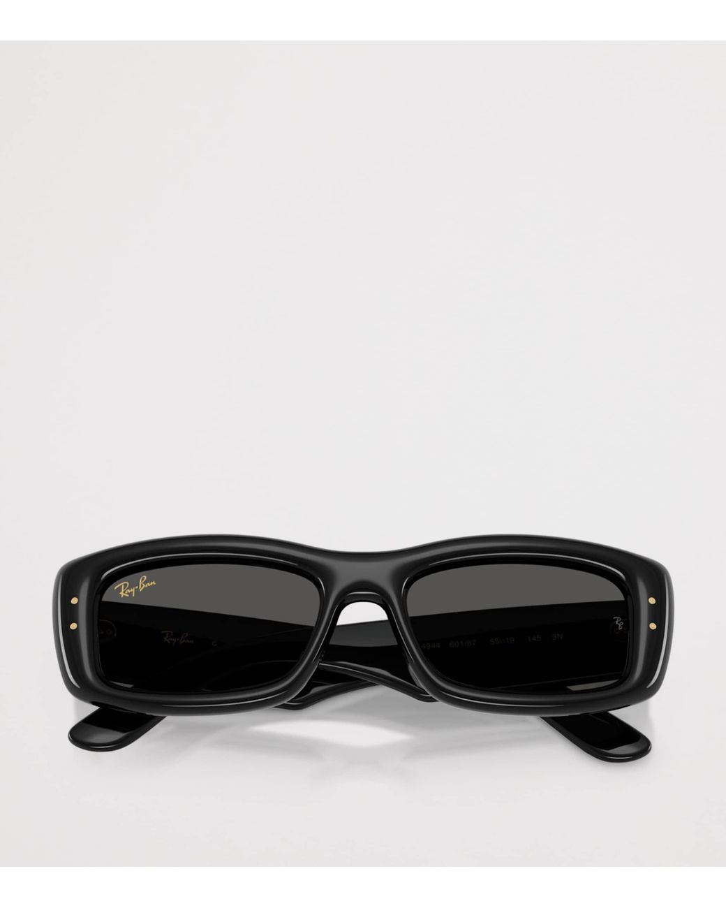 Ray-Ban Black Kiliane Puffer Rectangle Sunglasses