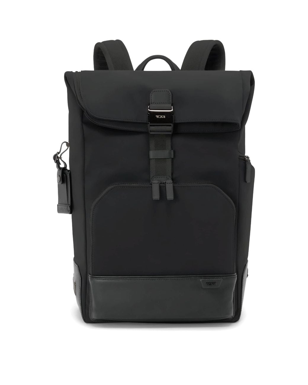 Tumi Black Roll-Top Osborn Backpack