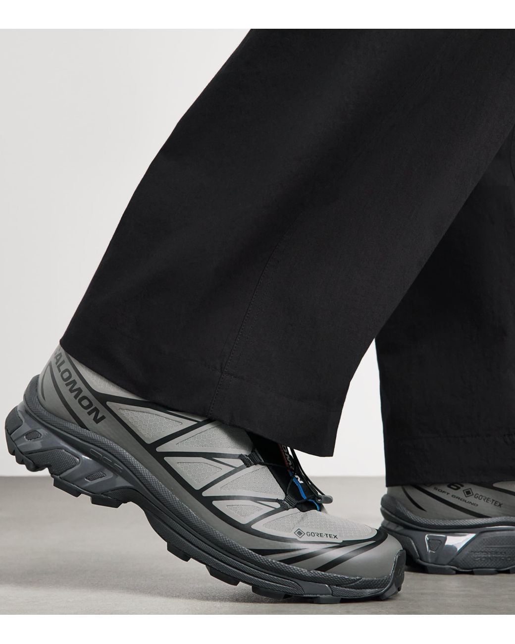 Salomon Gray Xt-6 Gore-Tex Sneakers for men
