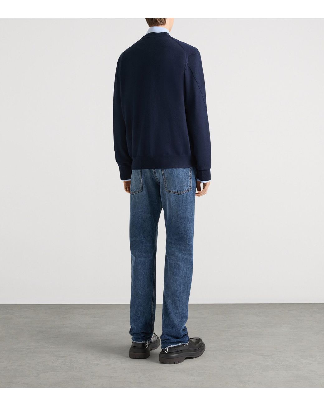 Givenchy Blue Straight Jeans for men