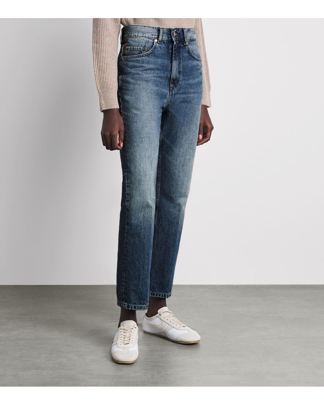 Sandro Blue Straight Jeans