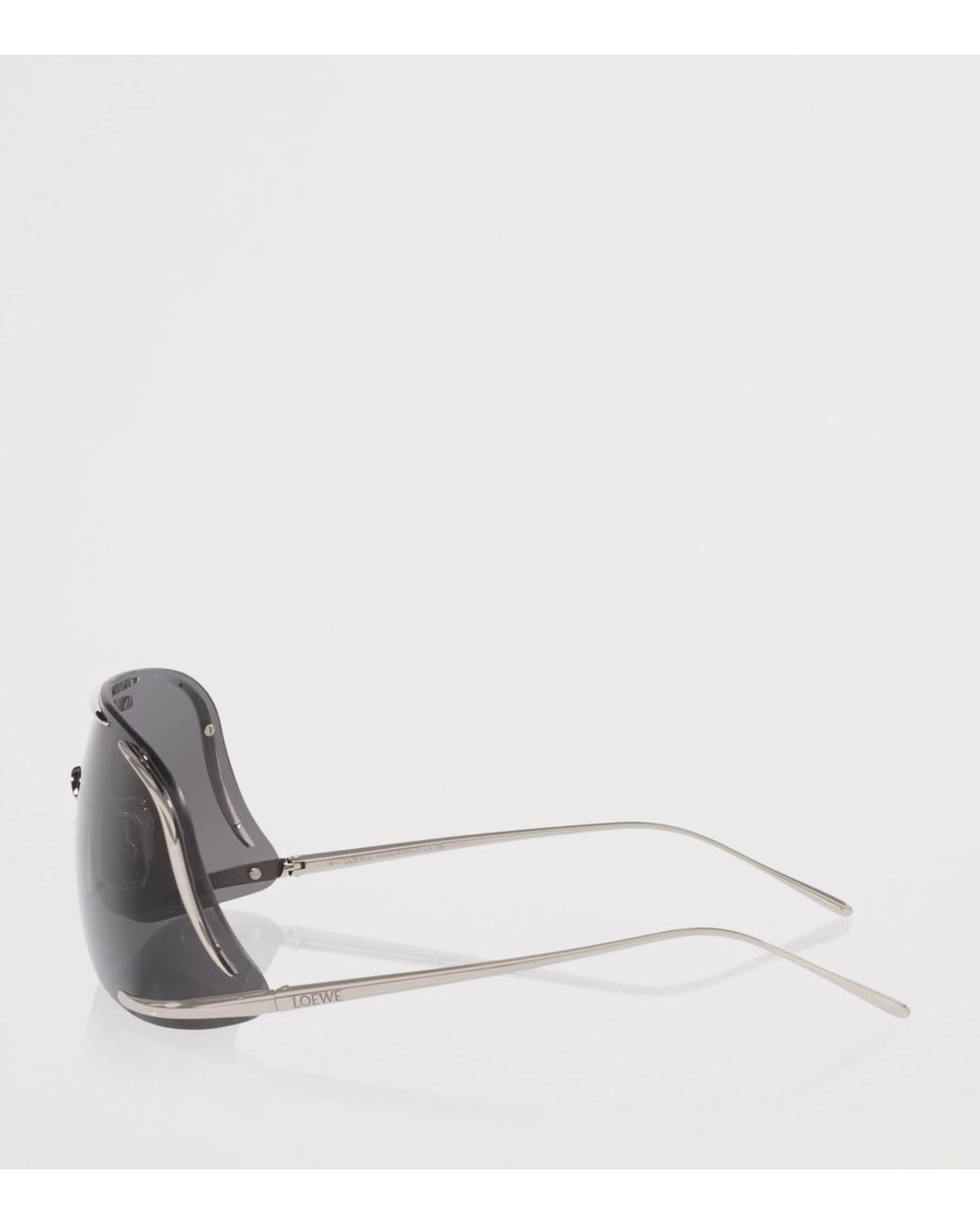 Loewe Gray Shield Mask Sunglasses