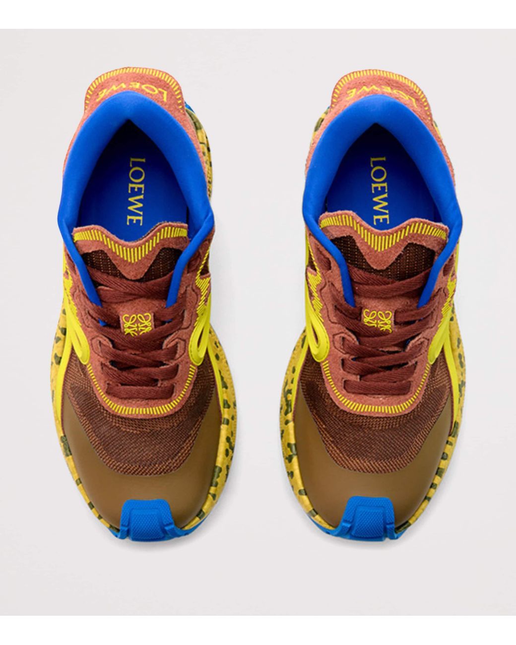Loewe Yellow Leather Pogo Sneakers for men