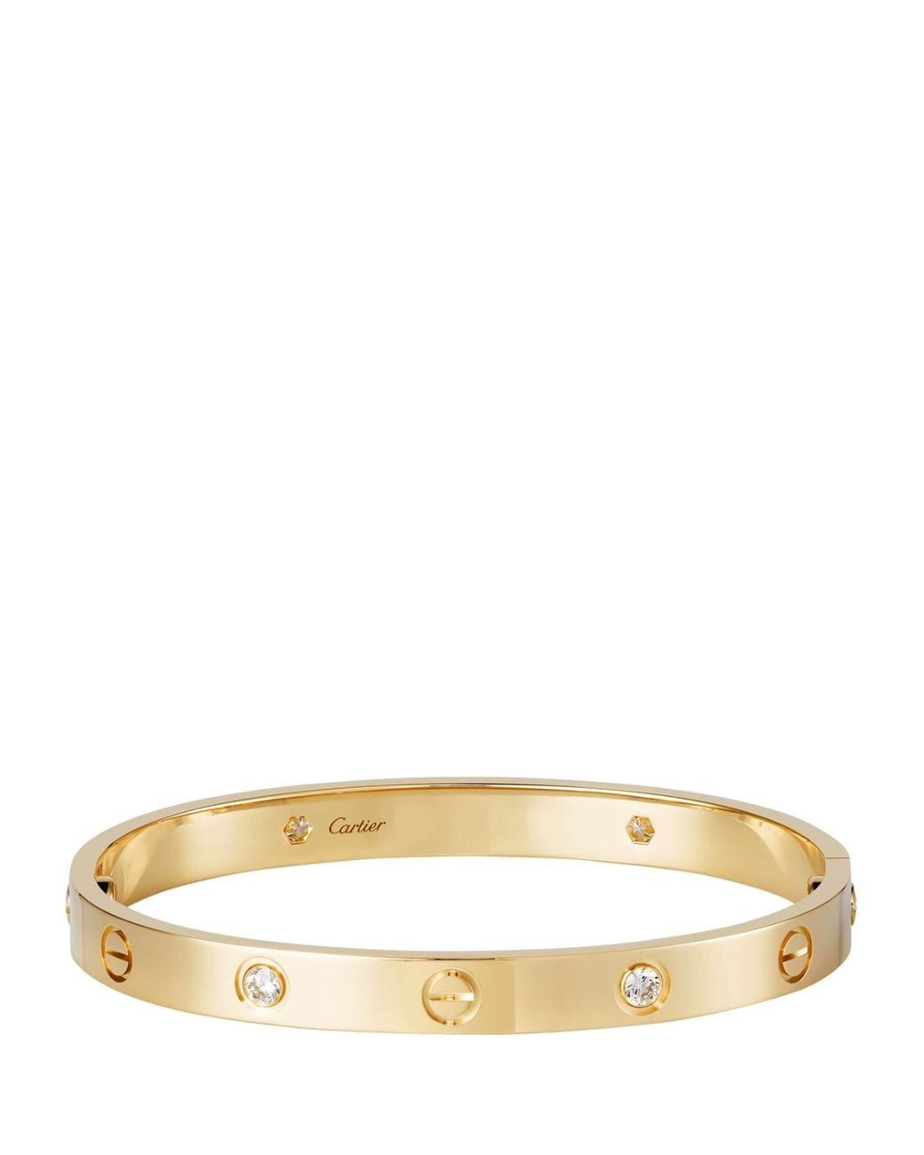 Cartier Natural Love Classic 4-Diamond Bracelet