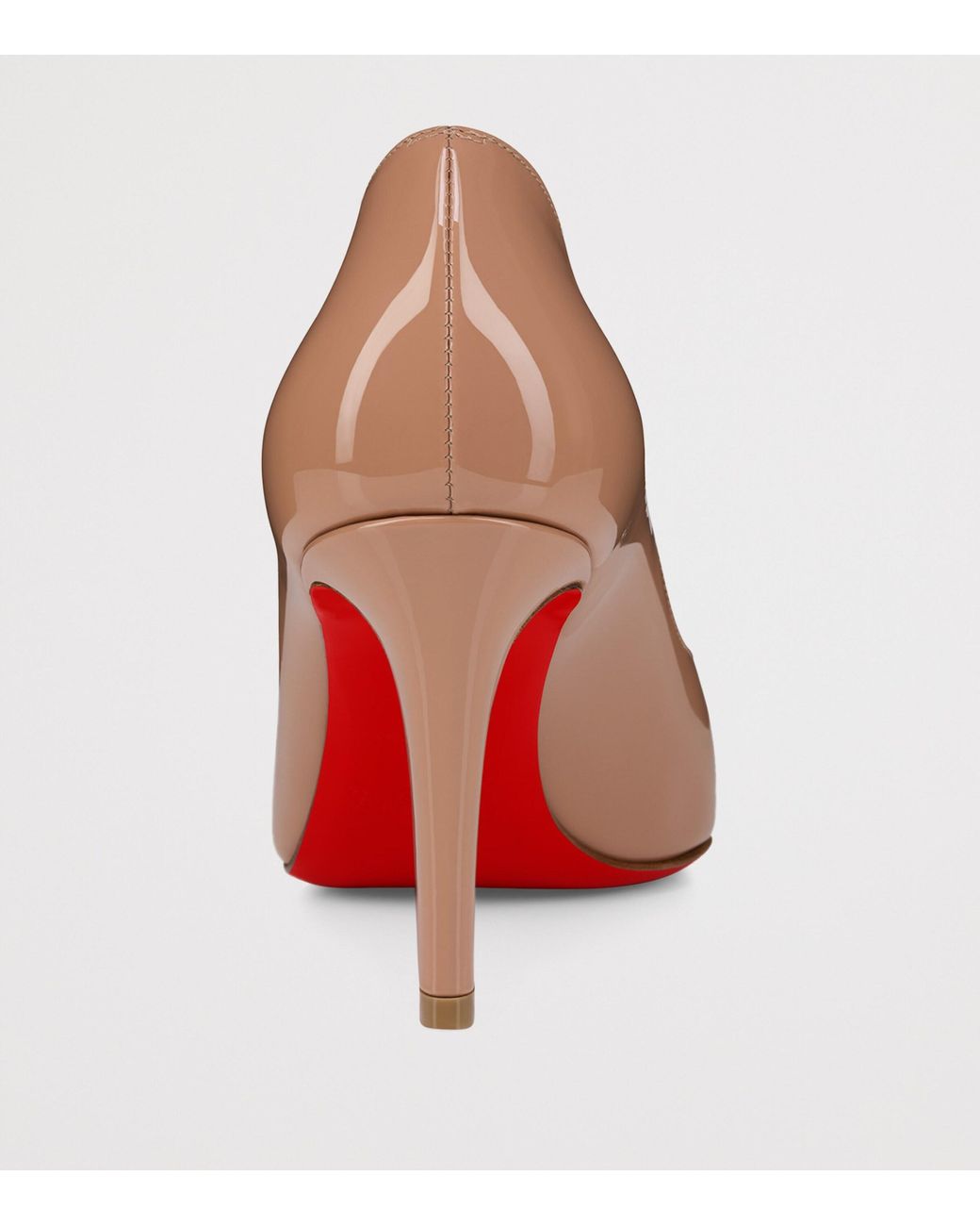 Christian Louboutin Brown Fannylove Leather Pumps 85
