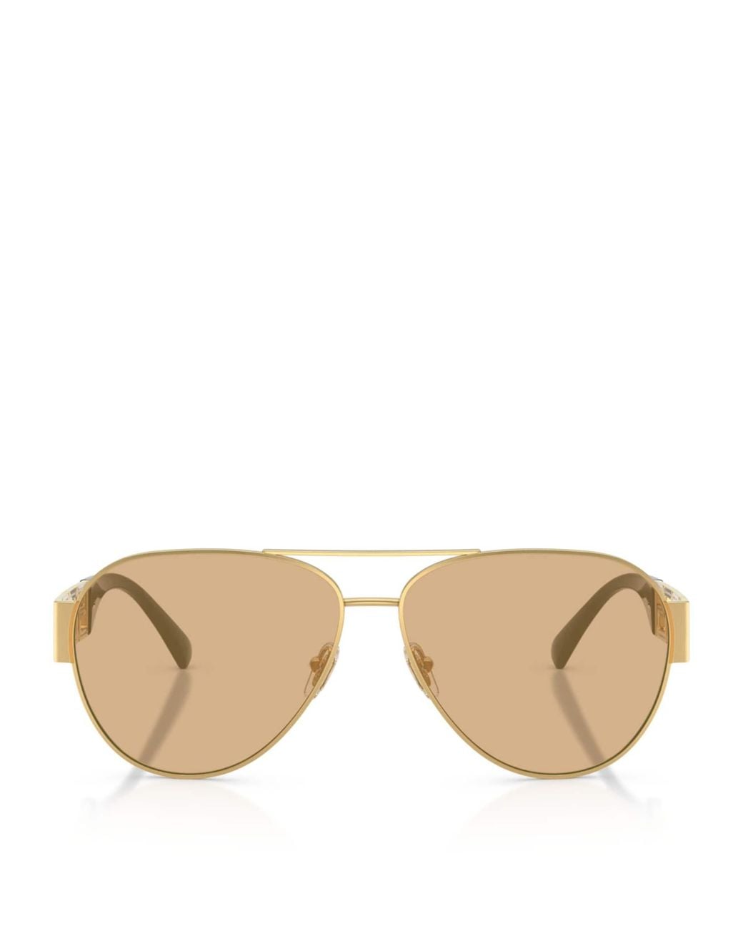 Versace Natural Metal Ve2289 Pilot Sunglasses for men