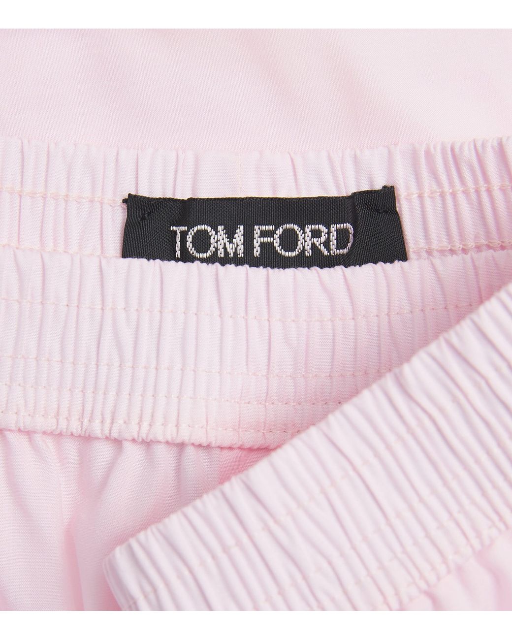 Tom Ford Pink Cotton Poplin Boxer Shorts for men