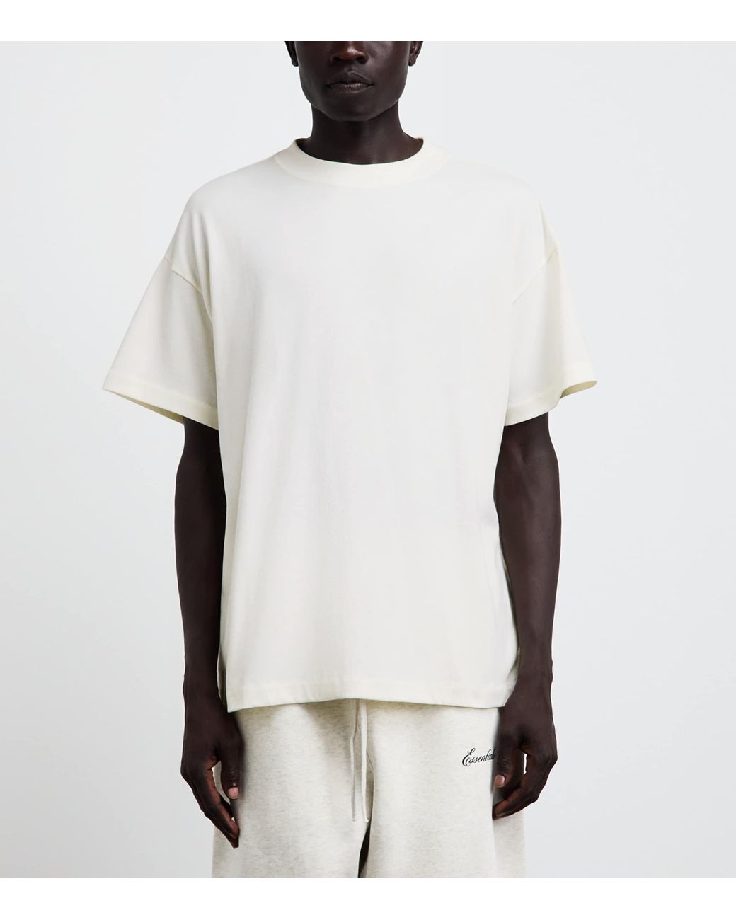 Fear Of God White Signature T-Shirt for men