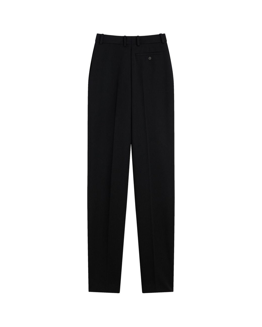 Givenchy Black Wool Cigarette Trousers